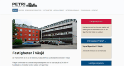 Desktop Screenshot of hjalmarpetri.se